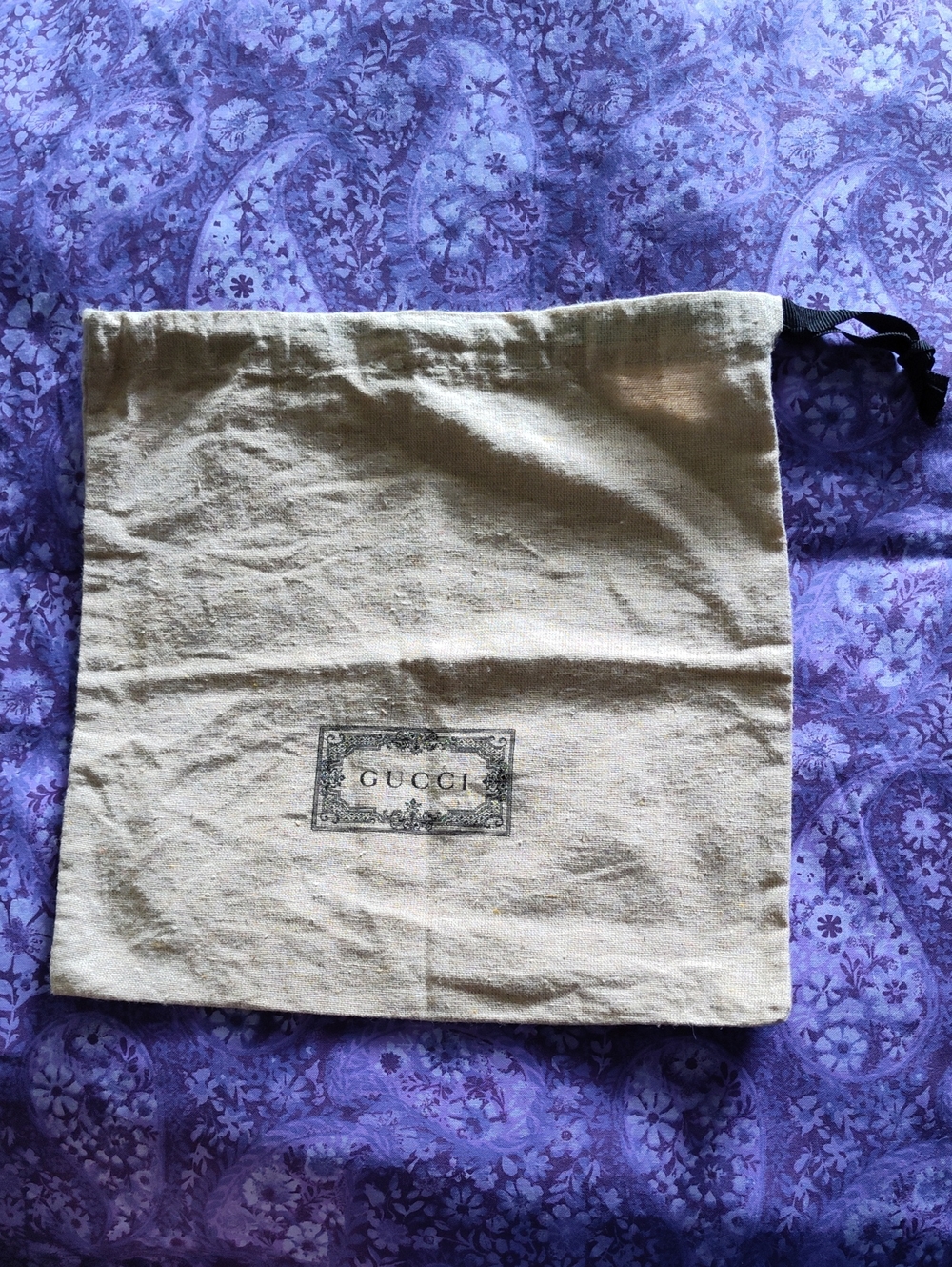 Gucci Dust Bag EUC Soft Fabric